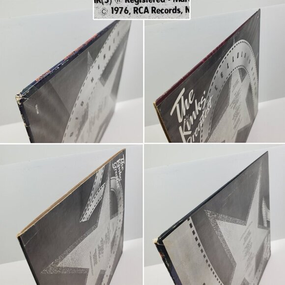 Kinks Greatest Celluloid Heroes Vinyl Record 1976 OG LP APL1-1743 NM Near Mint - Picture 5 of 10